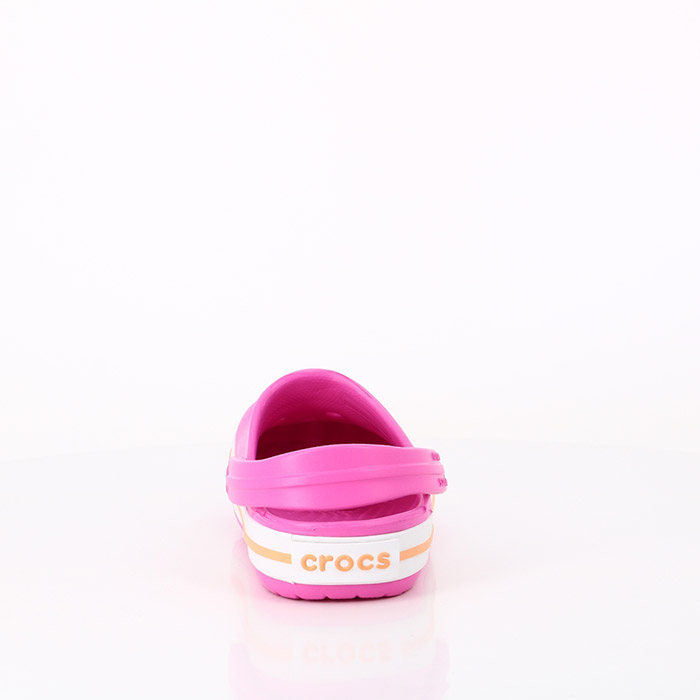 Crocs chaussures crocs bebe kids’ crocband clog electric pink cantaloupe rose1521201_2