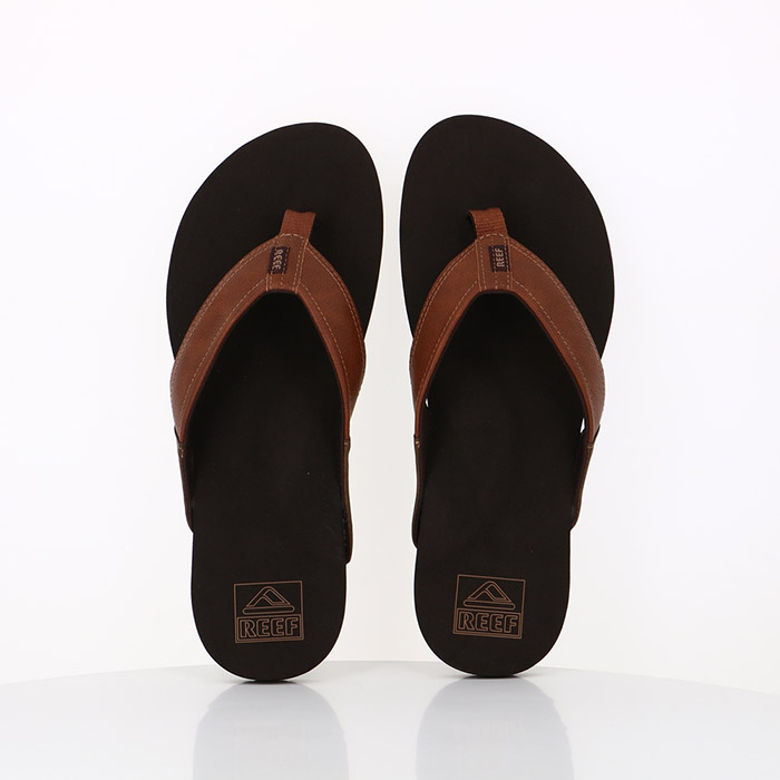 Reef chaussures reef newport guys sandals tan marron1526801_1