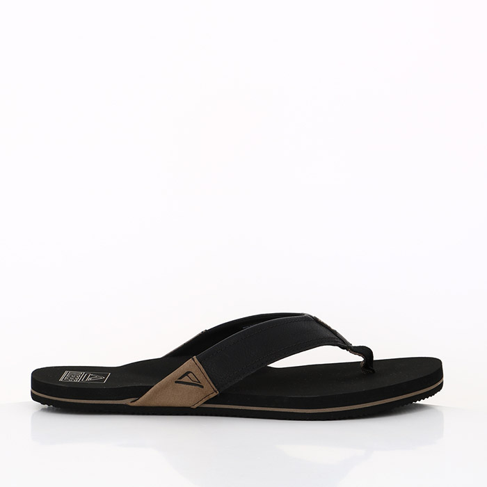 Reef chaussures reef newport guys sandals black noir1526901_3