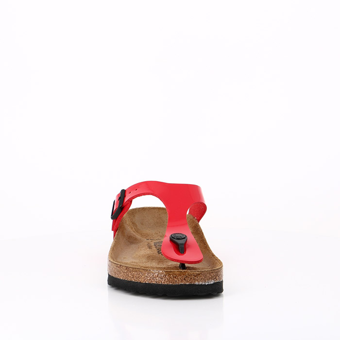 Birkenstock chaussures birkenstock gizeh vernis cherry rouge1528401_3