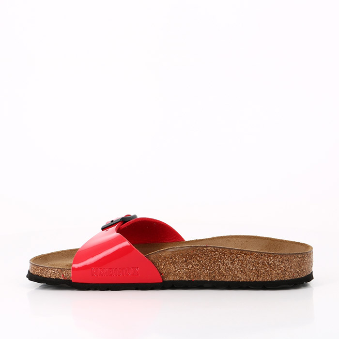 Birkenstock chaussures birkenstock madrid vernis cherry rouge1528501_3