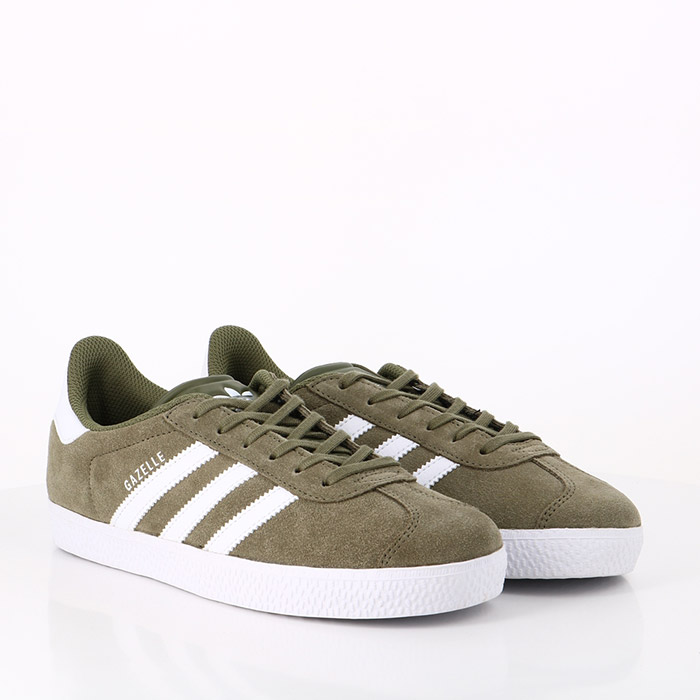 Adidas chaussures adidas gazelle blanc kaki blanc vert1531601_4