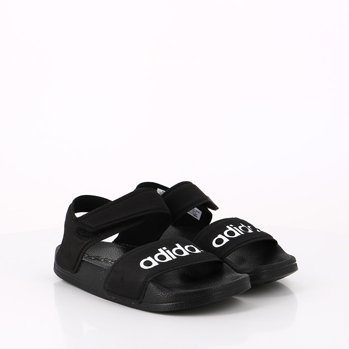 Adidas chaussures adidas enfant adilette sandals black noir1533901_5