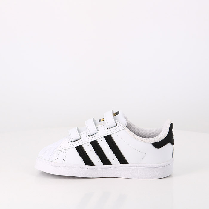 Adidas chaussures adidas bebe superstar cloud white   core black   cloud white blanc1537001_3