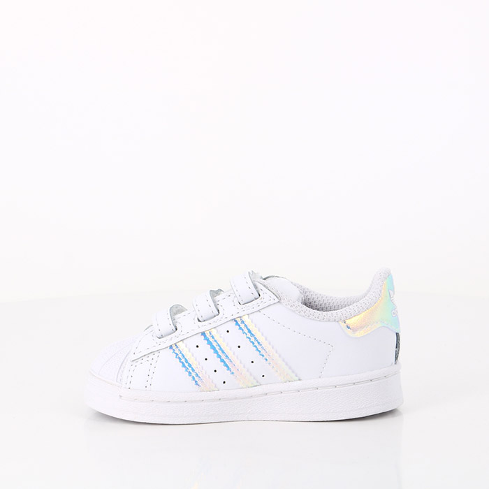 Adidas chaussures adidas enfant superstar scratch argent blanc blanc blanc1537701_2