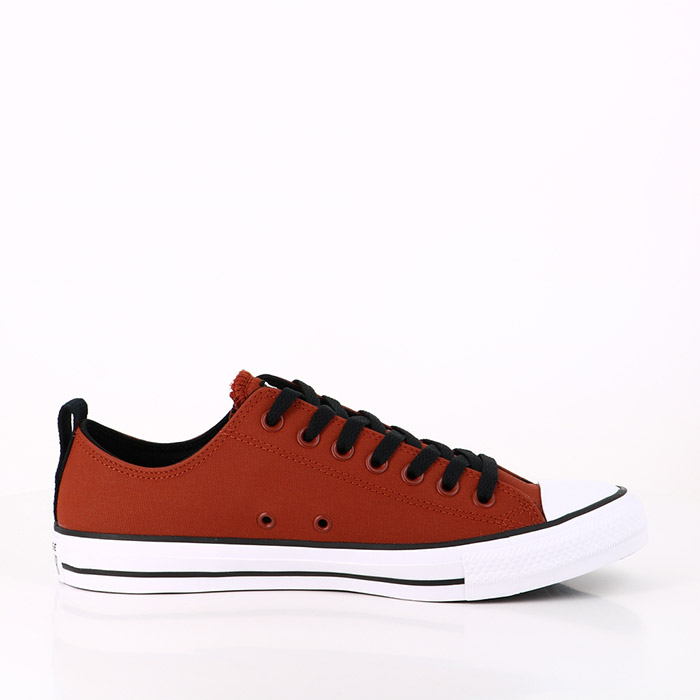 Converse chaussures converse ox cedar bark black white rouge