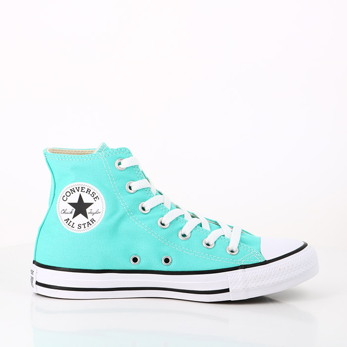 Converse chaussures converse chuck taylor all star hi electric aqua 