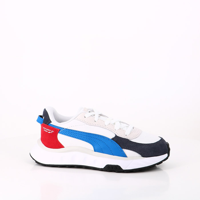 Puma chaussures puma enfant baskets wild rider rollin ebony puma white 