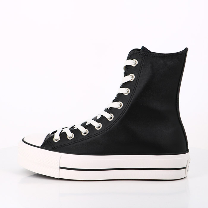 Converse chaussures converse chuck taylor all star extra hi platform noir blanc noir 1540001_3