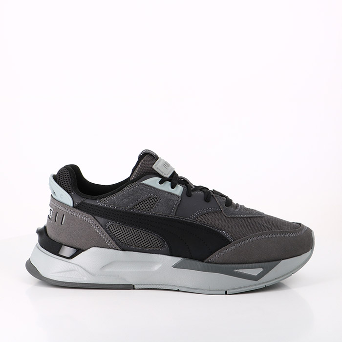 Puma chaussures puma mirage sport remix puma black castlerock gris