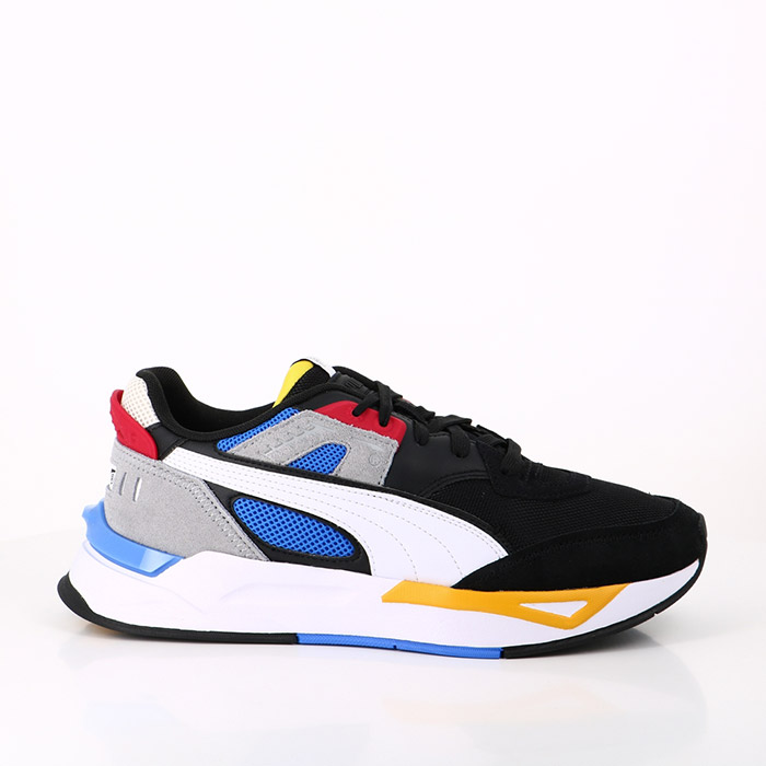 Puma chaussures puma mirage sport remix puma white puma black multicouleur