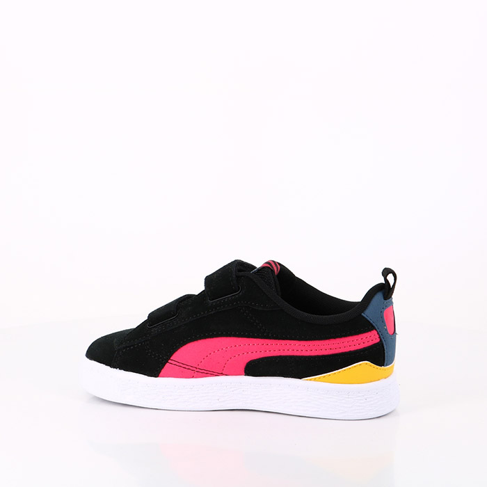 Puma chaussures puma bebe suede bloc lf v black pink 1540401_3