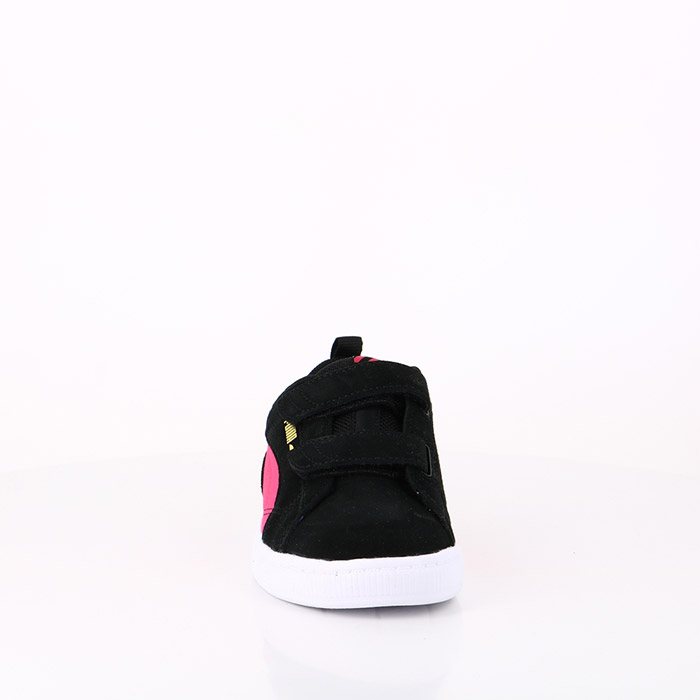Puma chaussures puma bebe suede bloc lf v black pink 1540401_4