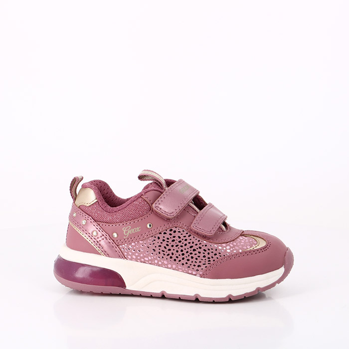 Geox chaussures geox enfant spaceclub pink 