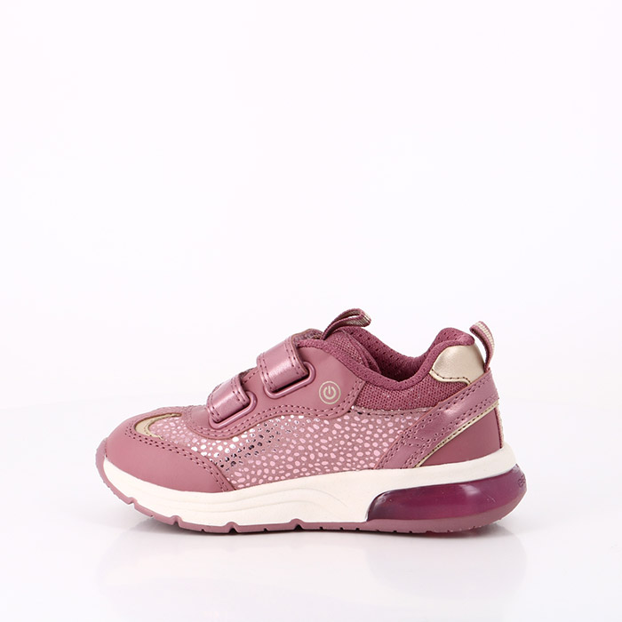 Geox chaussures geox enfant spaceclub pink 1543101_3