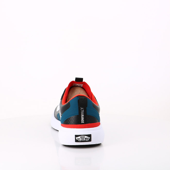 Vans chaussures vans carbon ultrarange exo (carbon) black electric orange 1545701_2