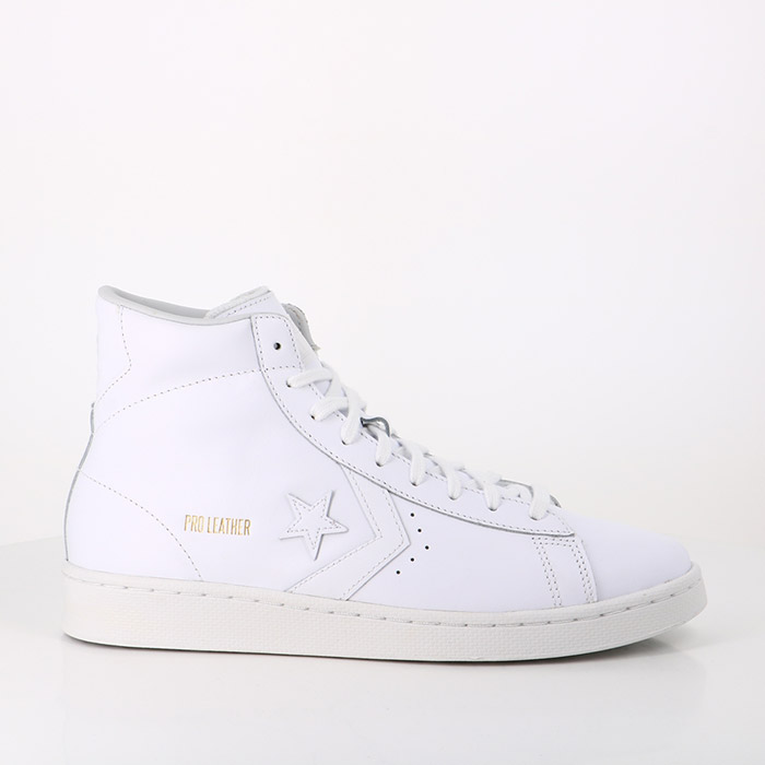 Converse chaussures converse og pro leather high top white white white blanc