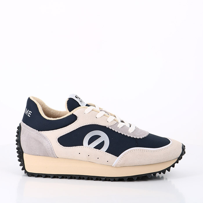 No name chaussures no name punky jogger white navy bleu