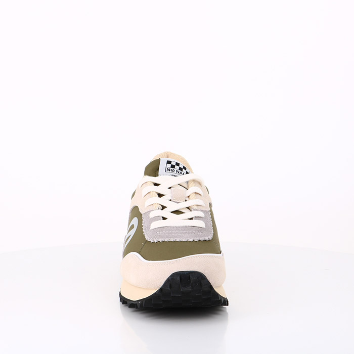 No name chaussures no name punky jogger white forest vert1546201_4