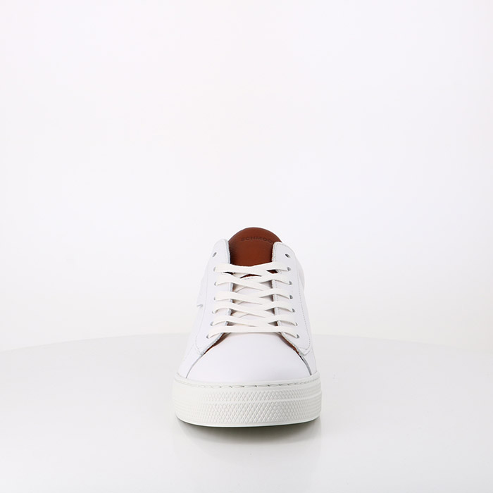 Schmoove chaussures schmoove spark clay mix nappa white cognac cedre blanc1546401_4