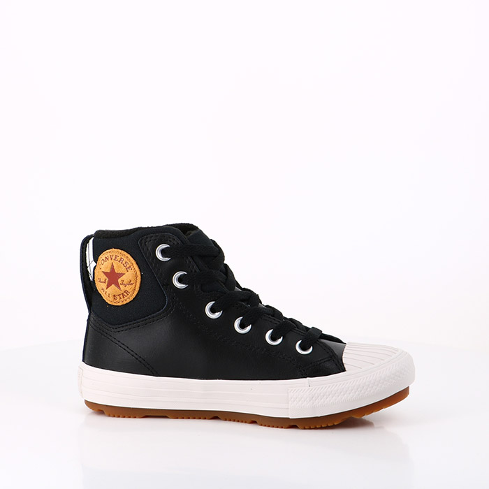 Converse chaussures converse enfant sneakerboot chuck taylor all star berkshire converse color leather noir
