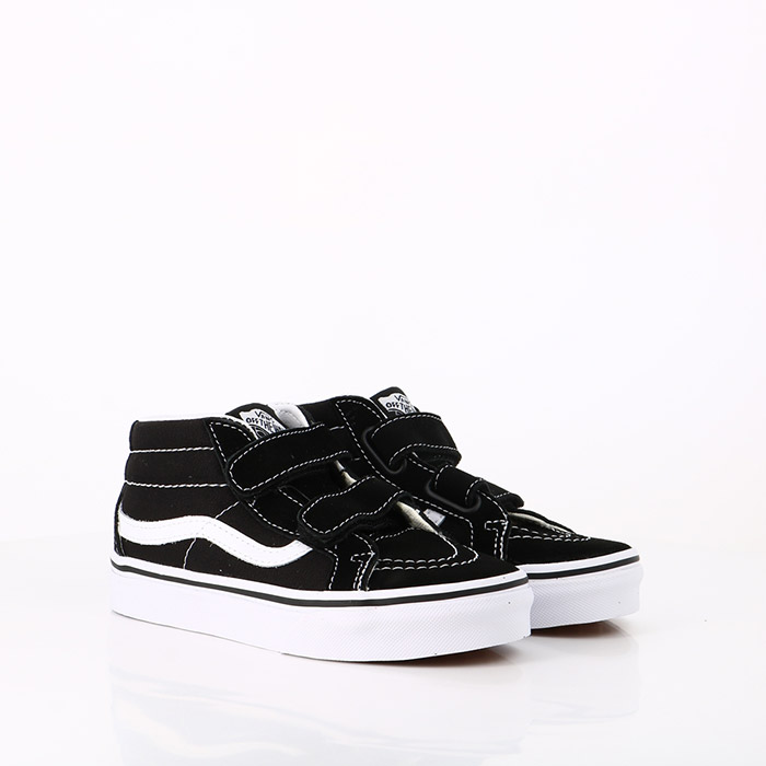 Vans chaussures vans bebe sk8 mid reissue v black noir