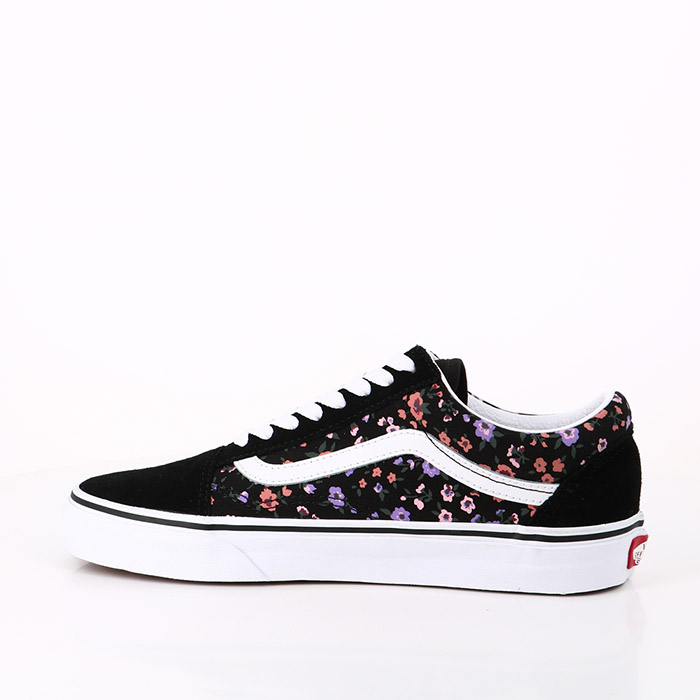 Vans chaussures vans floral old skool (floral) covered ditsy true white imprimes floraux1549101_3