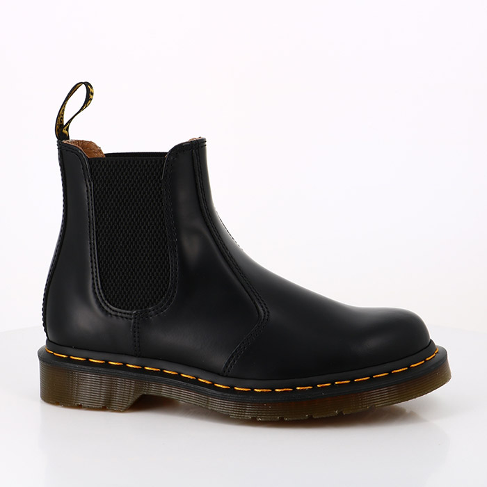 Dr martens chaussures dr martens chelsea boots 2976 cuir smooth black smooth leather 