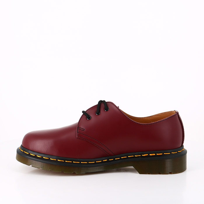 Dr martens chaussures dr martens 1461 smooth cherry red rouge1551101_3