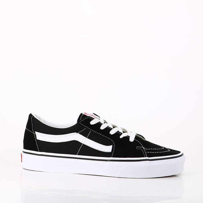 Vans chaussures vans sk8 low black true white 