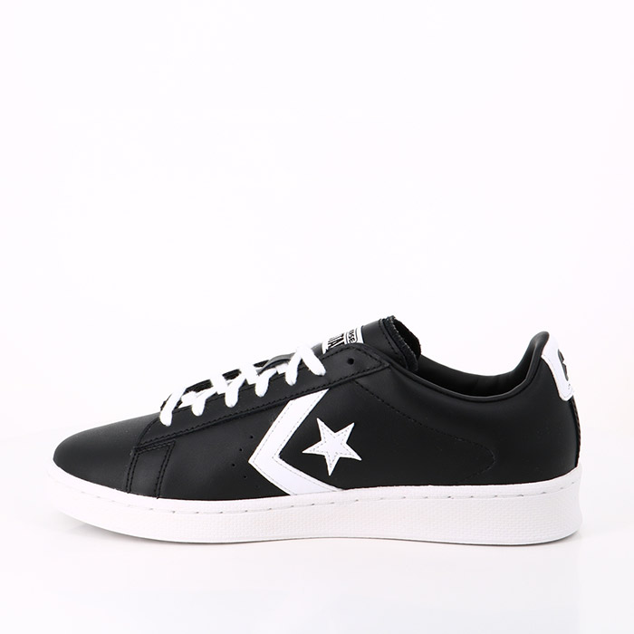 Converse chaussures converse ox pro leather noir blanc blanc noir1554001_3