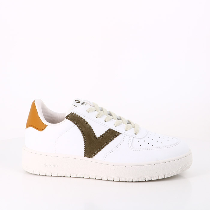 Victoria chaussures victoria 1 258201 kaki blanc