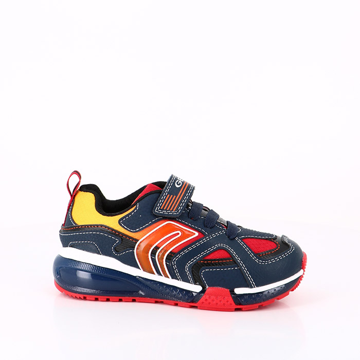 Geox chaussures geox enfant bayonic navy red noir1555401_1