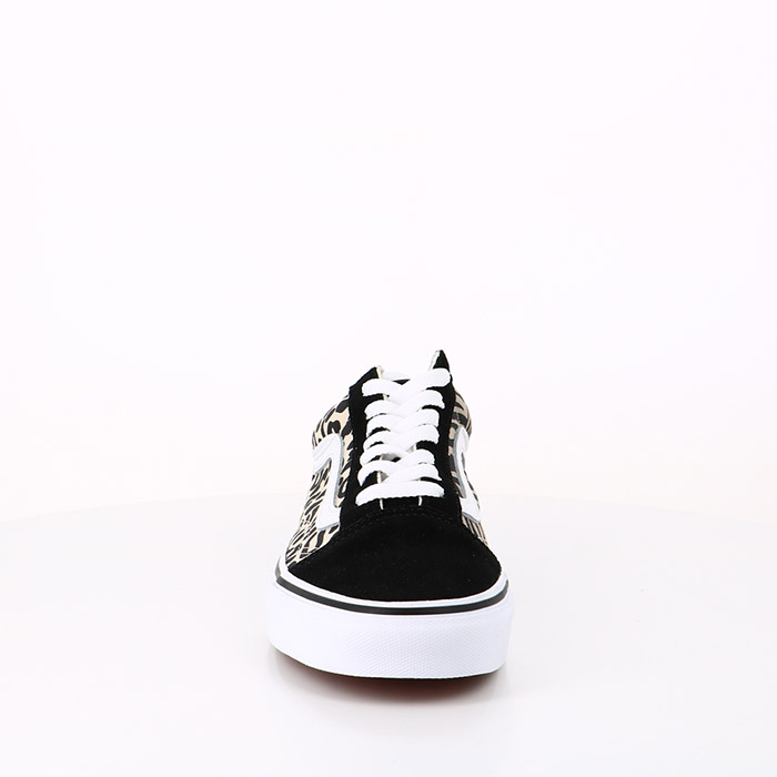 Vans chaussures vans old skool (safari multi) mix true white 1555701_3