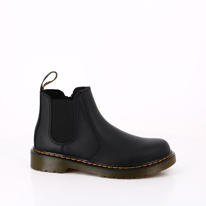 Dr martens chaussures dr martens enfant chelsea boots 2976 cuir junior black softy t noir
