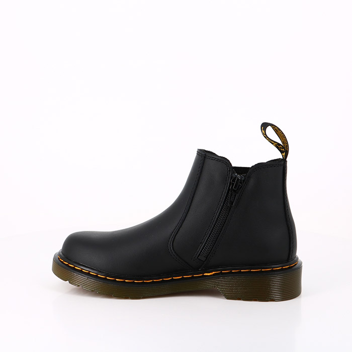 Dr martens chaussures dr martens enfant chelsea boots 2976 cuir junior black softy t noir1555801_3