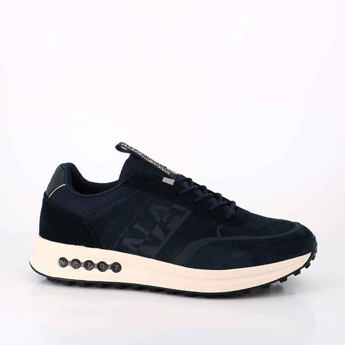 Napapijri chaussures napapijri slate 02 nubuck bleu marine noir