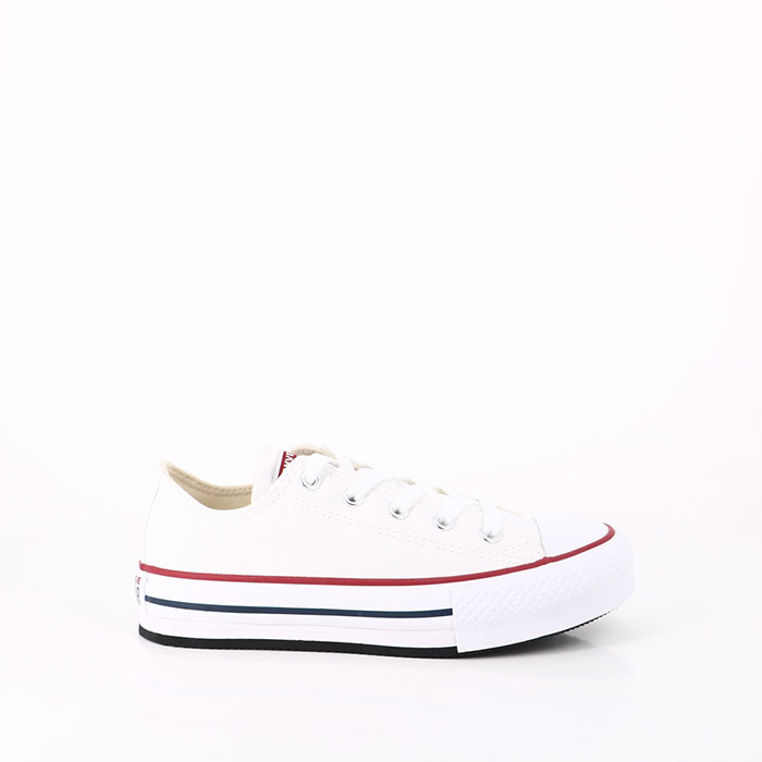 Converse chaussures converse enfant chuck taylor all star eva platform basse blanc grenat bleu marine nuit blanc