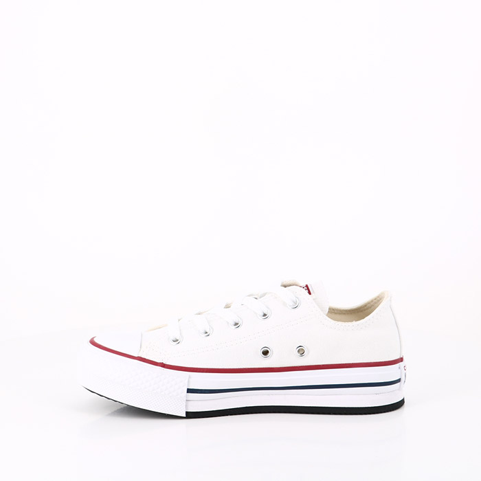 Converse chaussures converse enfant chuck taylor all star eva platform basse blanc grenat bleu marine nuit blanc1557401_3