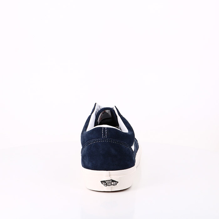 Vans chaussures vans old skool daim (pig suede) parisian night snow white bleu1557701_2