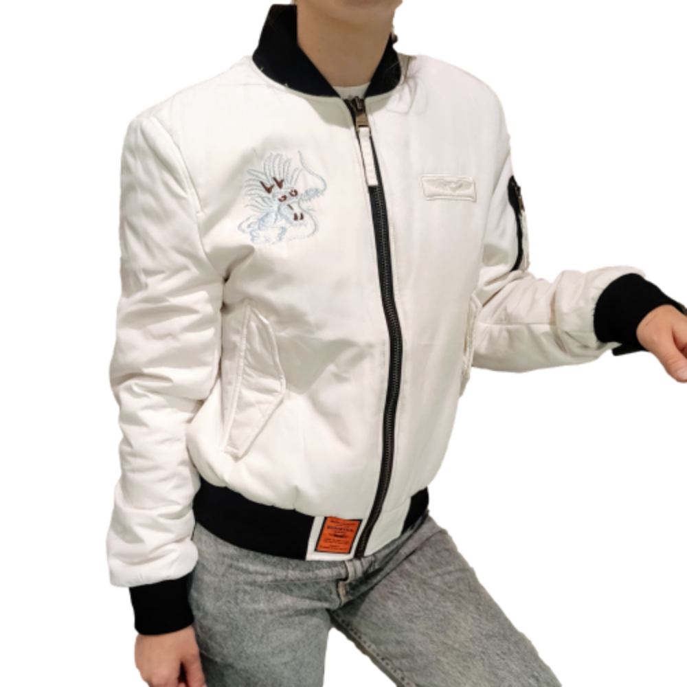 Bombers blouson bombers women dragster white 