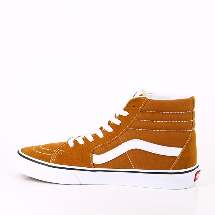 Vans chaussures vans sk8 hi golden brown true white marron1559301_3