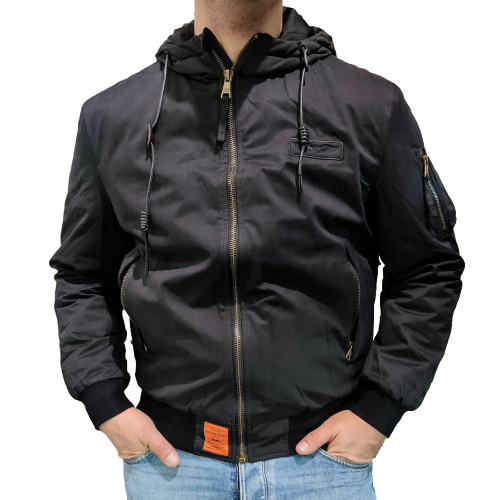 Bombers blouson bombers men fawn black 