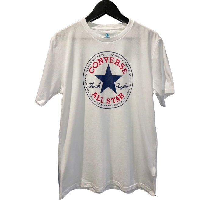 Converse accessoires converse chuck patch tee white 