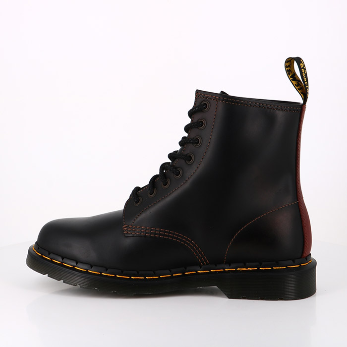 Dr martens chaussures dr martens boots 1460 abruzzo en cuir blackbrown noir1561901_3
