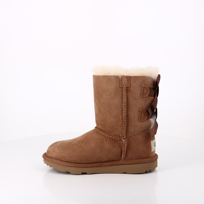 Ugg chaussures ugg enfant bailey bow ii bottes chestnut 1563301_3