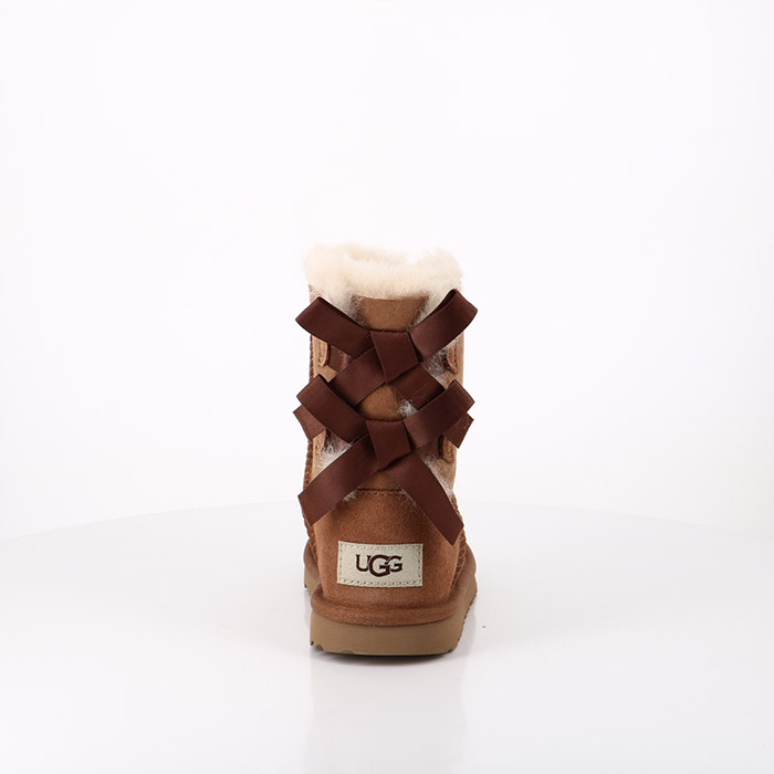 Ugg chaussures ugg enfant bailey bow ii bottes chestnut marron1563301_4