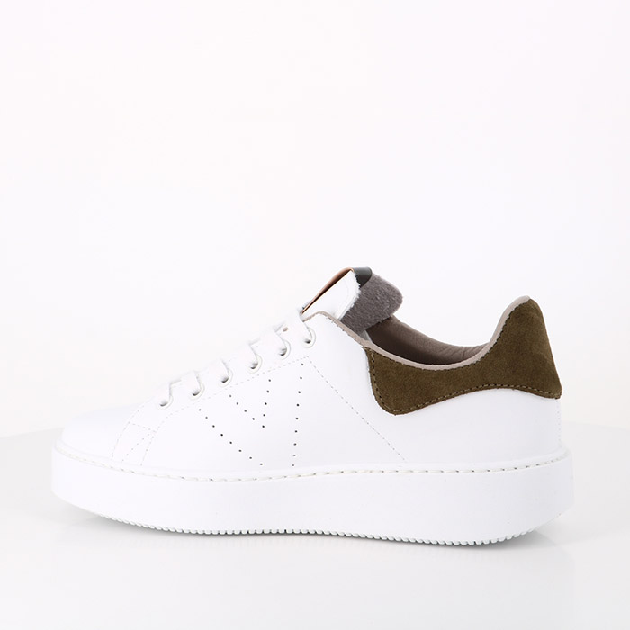 Victoria chaussures victoria 1 260138 kaki blanc1565801_3