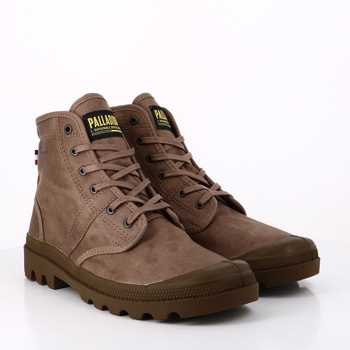 Palladium chaussures palladium pallabrousse legion wax otter brown 