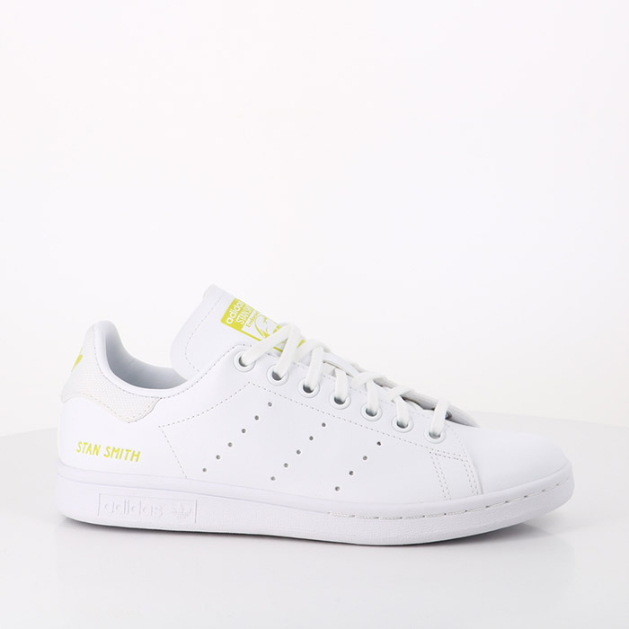 Adidas chaussures adidas stan smith cloud white cloud white semi solar yellow 